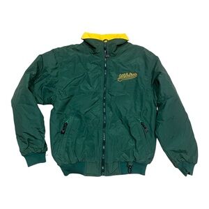 White Sierra Oakland Athletics Jacket A’s Size S Vintage Like Brand New